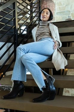 DENIM ONE Ryan Bootcut Jeans In Light Wash New Arrivals