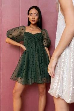 BAEVELY Shyla Polka Dot Dress