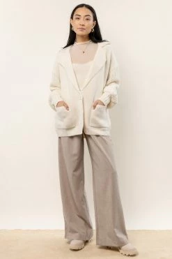 TEA N ROSE Siv Open Front Cardigan New Arrivals