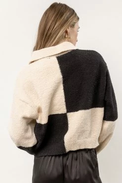 LE LIS Tops Sybil Color Block Sweater