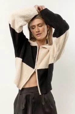 LE LIS Tops Sybil Color Block Sweater