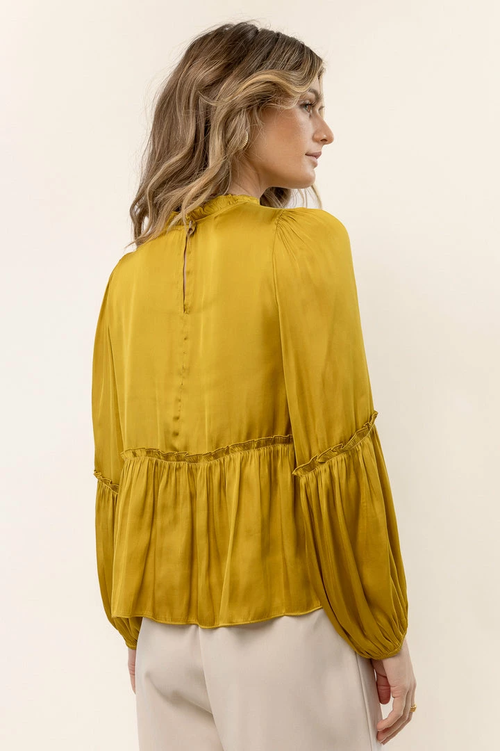 Hot Sale π― CALISTA Valeria Blouse In Chartreuse New Arrivals β 3 CALISTA Valeria Blouse In Chartreuse New Arrivals