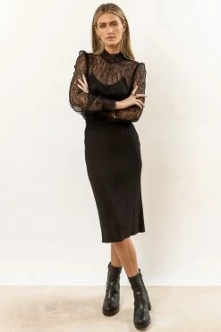 Vero Moda Shea Skirt In Black - FINAL SALE