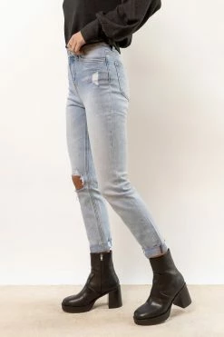PLASTIC Vervet Shirley Straight Leg Jeans
