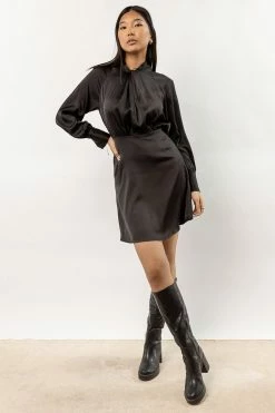 Best Pirce π― AARON & AMBER Wynter Mini π Dress In Black New Arrivals 𧨠10 AARON & AMBER Wynter Mini Dress In Black New Arrivals