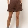 KIMBERLY C New Arrivals Aida Cozy Shorts In Brown
