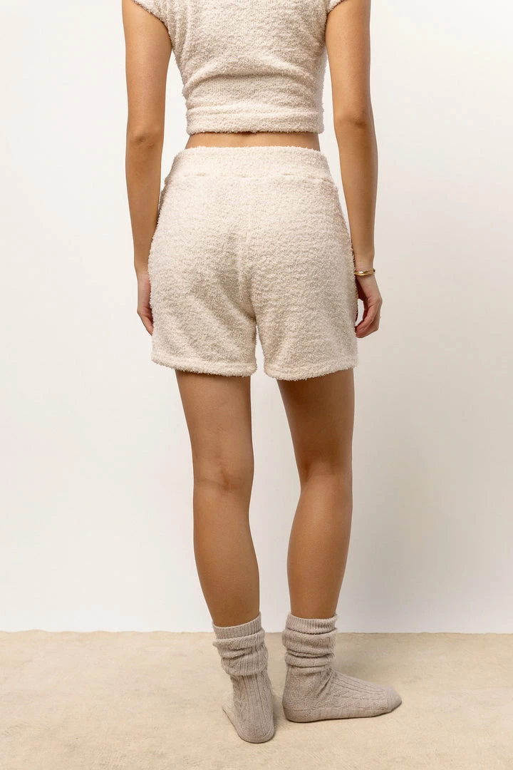 Outlet 🥰 KIMBERLY C New Arrivals Aida Cozy Shorts In Cream 🔥 4 KIMBERLY C New Arrivals Aida Cozy Shorts In Cream