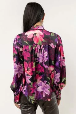 ZOE + CLAIRE Tops Amiah Floral Blouse