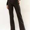 AARON & AMBER Anslee Wide Leg Pants In Black New Arrivals