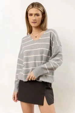 New Arrivals Aubree Vero Moda Sweater In Grey