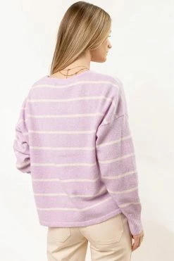 Aubree Vero Moda Sweater In Lavender