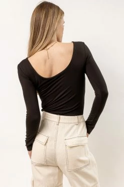 FINAL TOUCH COLLECTION Ava Top In Black New Arrivals