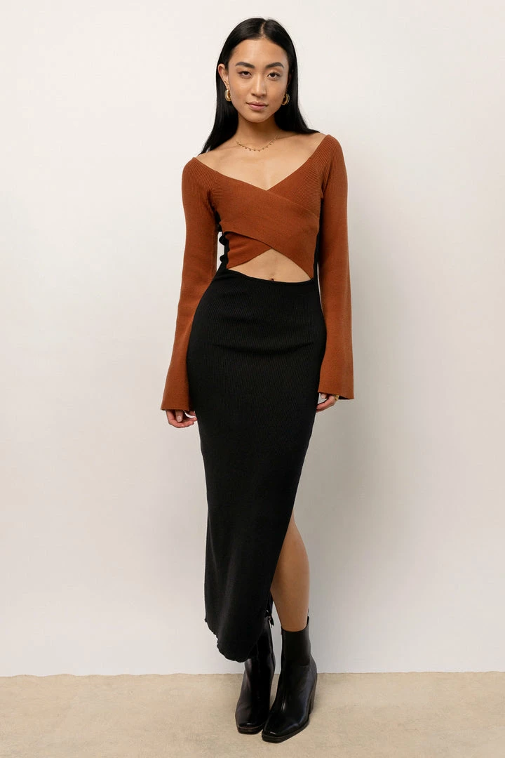 Best Pirce π CRESCENT Blair Cut Out Maxi π Dress π 1 CRESCENT Blair Cut Out Maxi Dress