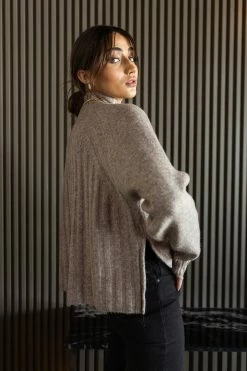 &MERCI Blake Knitted Sweater Tops