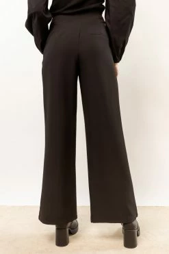 AARON & AMBER New Arrivals Blake Wide Leg Pants In Black