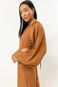 WORUI Caroline Maxi Dress In Copper