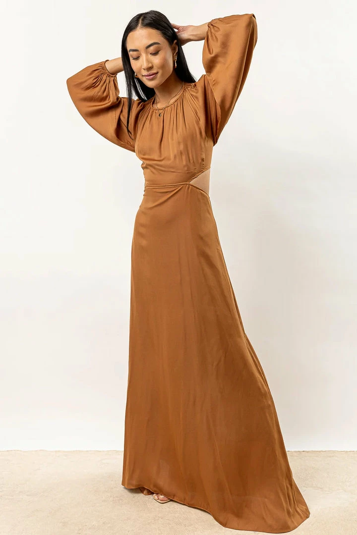 Coupon π WORUI Caroline Maxi π Dress In Copper β 4 WORUI Caroline Maxi Dress In Copper