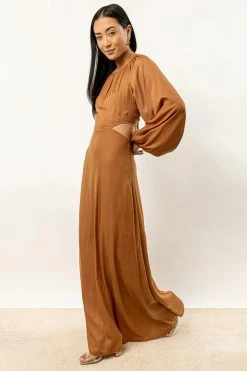 WORUI Caroline Maxi Dress In Copper