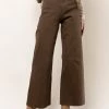 MIOU MUSE Darian Pants In Brown - FINAL SALE