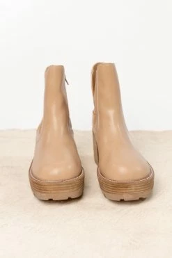 FREE SOUL/MIRACLE MILE New Arrivals Dorothy Boots In Beige