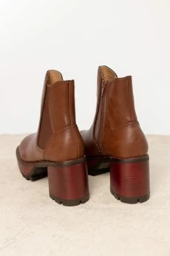 FREE SOUL/MIRACLE MILE Dorothy Boots In Brown New Arrivals