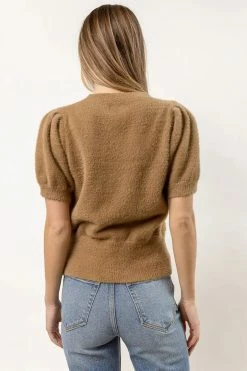 SINA New Arrivals Emerson Sweater In Taupe