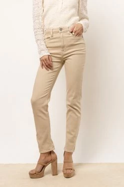 DENIM ONE Olivia Straight Leg Pants New Arrivals