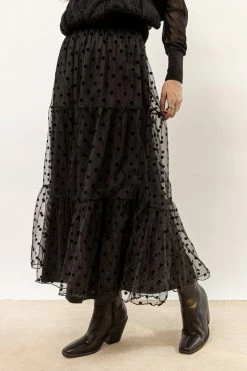 SEE AND BE SEEN New Arrivals Ivy Mesh Skirt