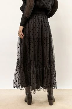 SEE AND BE SEEN New Arrivals Ivy Mesh Skirt