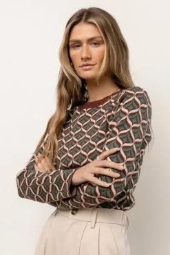 Flying Tomato Janis Sweater Tops