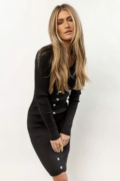 CALISTA Joi Ribbed Mini Dress