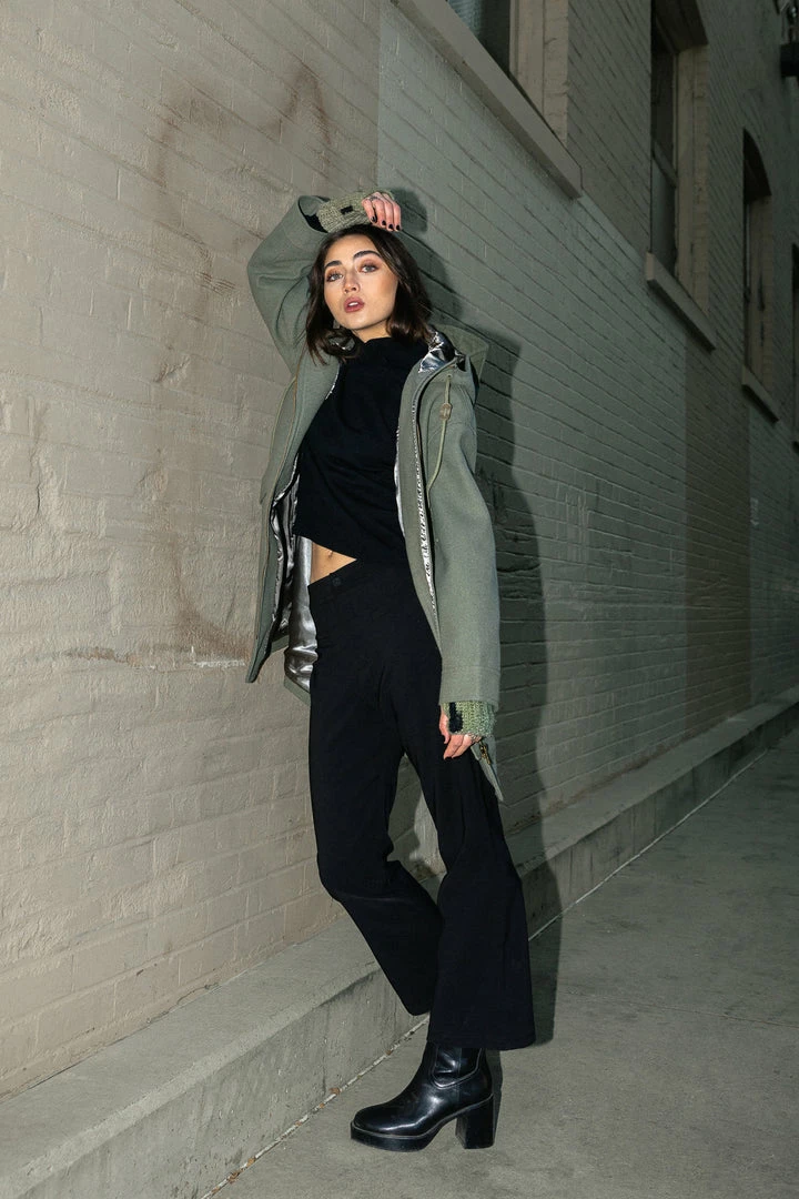 Budget β SINA Jolana Jacket In Green 𧨠4 SINA Jolana Jacket In Green