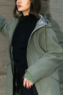 Budget β SINA Jolana Jacket In Green 𧨠7 SINA Jolana Jacket In Green