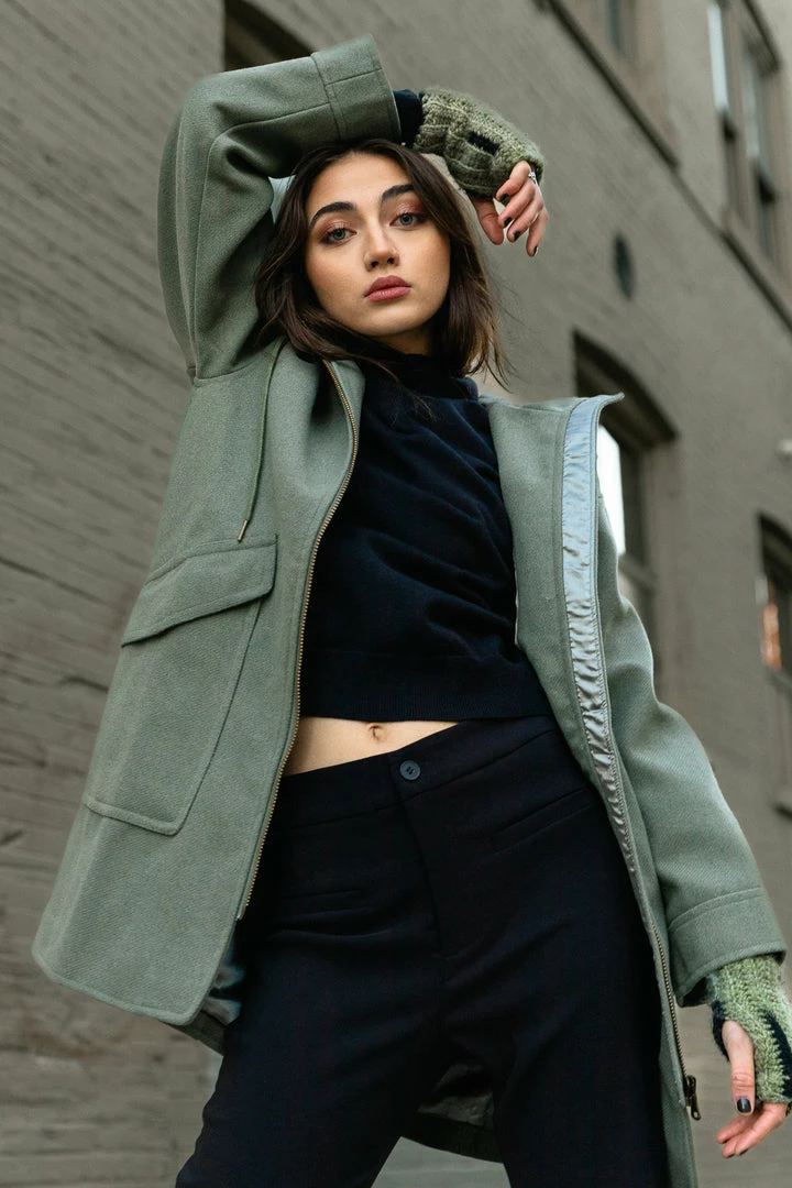 Budget β SINA Jolana Jacket In Green 𧨠1 SINA Jolana Jacket In Green