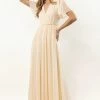 RICARICA Josie Maxi Dress In Cream