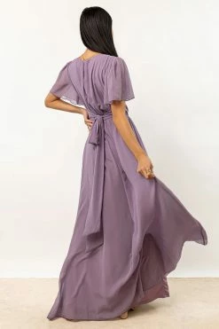 RICARICA Josie Maxi Dress In Lilac Dresses