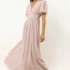 RICARICA Dresses Josie Maxi Dress In Mauve