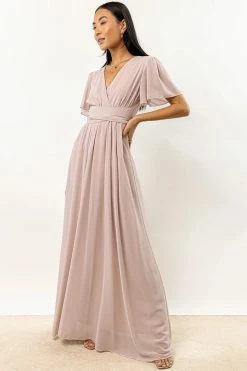 RICARICA Dresses Josie Maxi Dress In Mauve