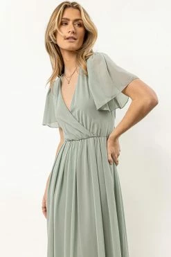RICARICA Josie Maxi Dress In Sage
