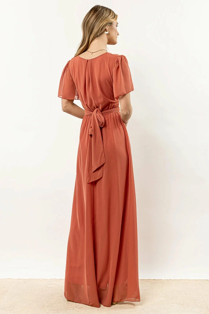 Deals β€οΈ RICARICA New Arrivals Josie Maxi π Dress In Terracotta π₯° 4 RICARICA New Arrivals Josie Maxi Dress In Terracotta