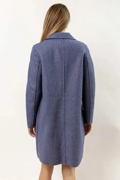 New Arrivals Vero Moda Joslyn Coat In Navy