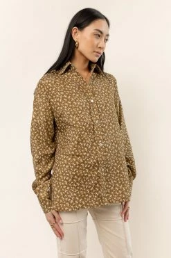 CALISTA Karina Floral Button Up