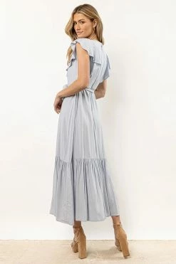 WORUI Kasey Maxi Dress In Light Blue