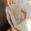 LUMIERE Kirby Mock Neck Sweater Tops
