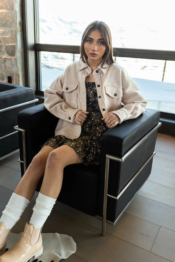 Hot Sale ๐งจ LA MIEL New Arrivals Kyler Cozy Shacket ๐งจ 1 LA MIEL New Arrivals Kyler Cozy Shacket