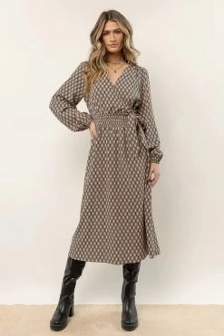 CALISTA Dresses Laila Printed Midi Dress