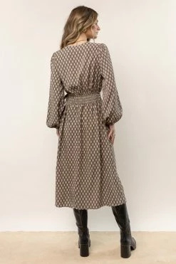 CALISTA Dresses Laila Printed Midi Dress