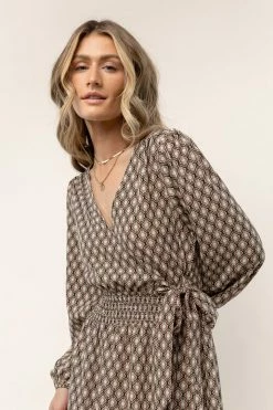 CALISTA Dresses Laila Printed Midi Dress