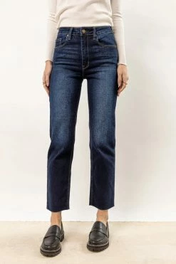 Best Sale 🥰 JUST BLACK DENIM New Arrivals Leona Straight Leg 👖 Jeans 👍 6 JUST BLACK DENIM New Arrivals Leona Straight Leg Jeans