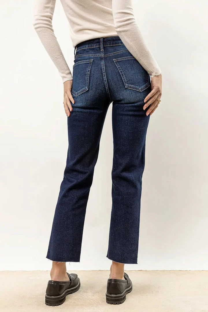 Best Sale 🥰 JUST BLACK DENIM New Arrivals Leona Straight Leg 👖 Jeans 👍 4 JUST BLACK DENIM New Arrivals Leona Straight Leg Jeans